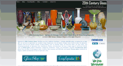 Desktop Screenshot of 20thcenturyglass.com